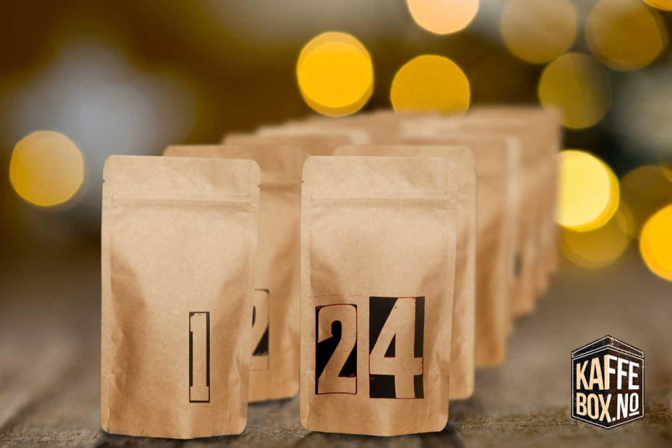 Speciality coffee advent calendar