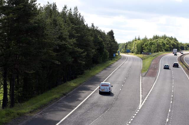 M9 crash scene