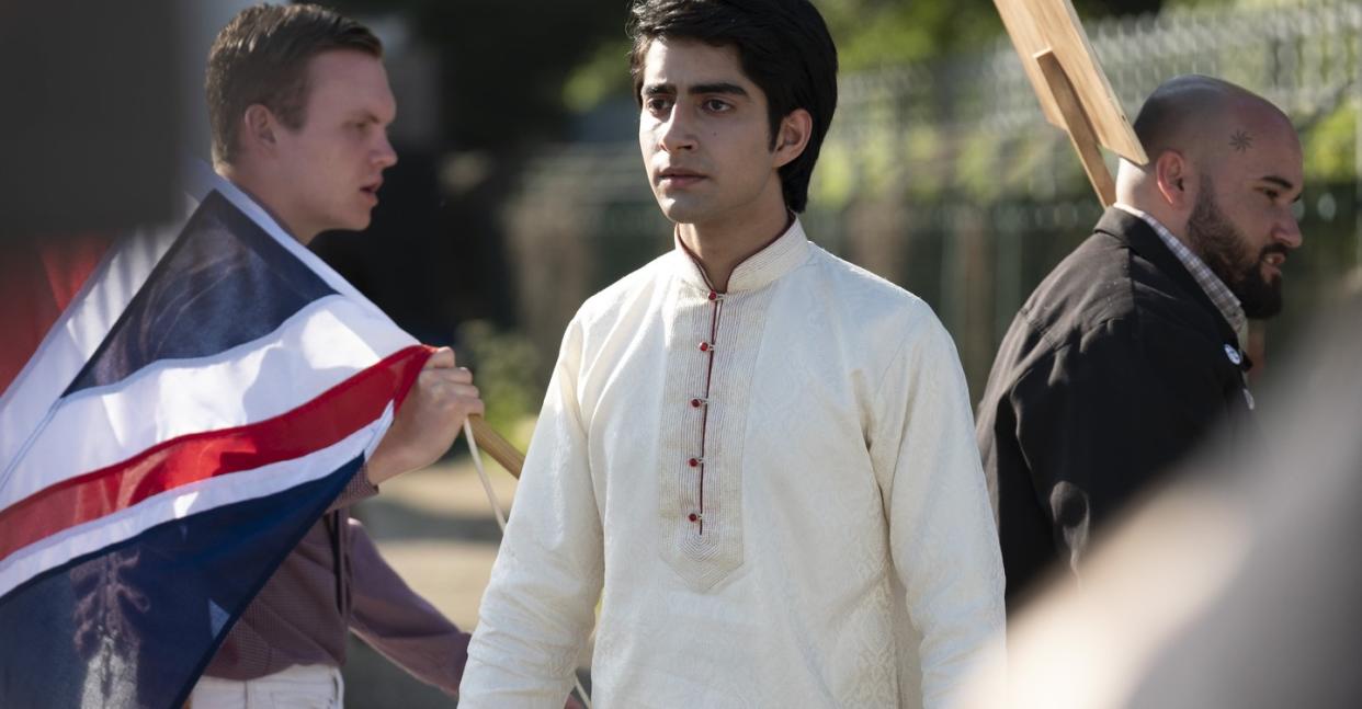 Gurinder Chadha discusses the tough scenes the cast and crew struggled to film in 'Blinded by the Light' (Credit: eOne) 