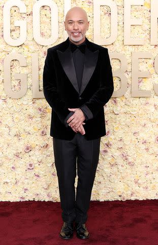 <p>Kevin Mazur/Getty</p> Jo Koy attends the 81st Annual Golden Globe Awards at The Beverly Hilton on January 07, 2024 in Beverly Hills, California.