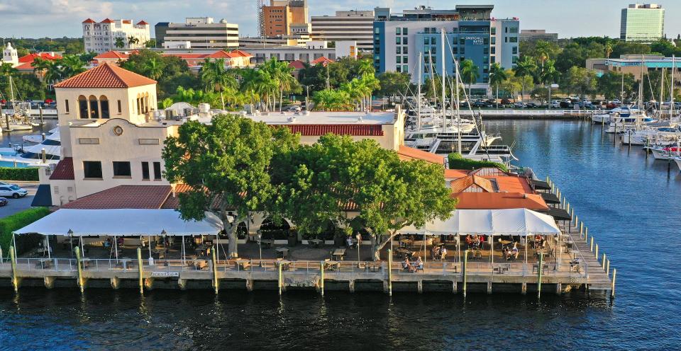 Pier 22 is in downtown Bradenton on the Manatee River.