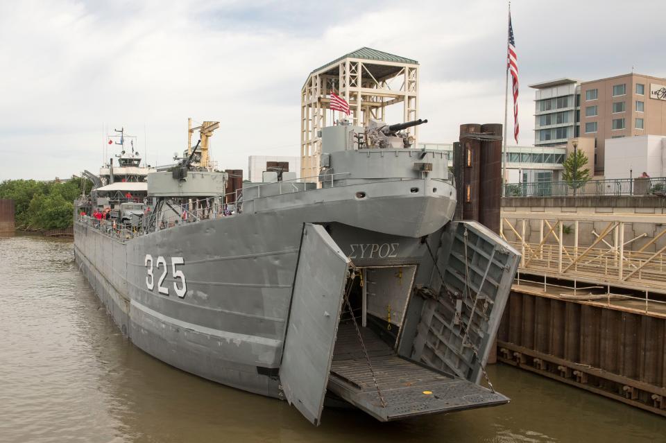 The LST 325 will host former crew members from the U.S.S. Mullany on Labor Day.