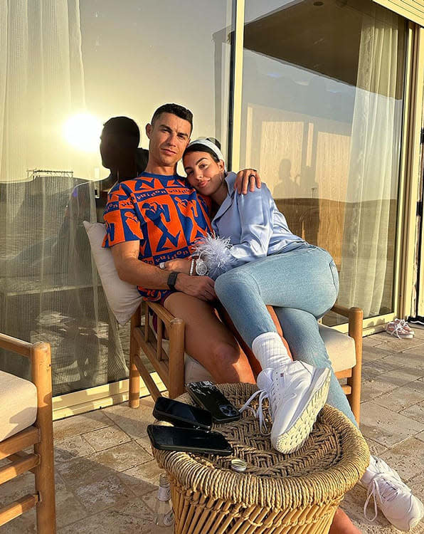 Cristiano Ronaldo y Georgina Rodríguez 