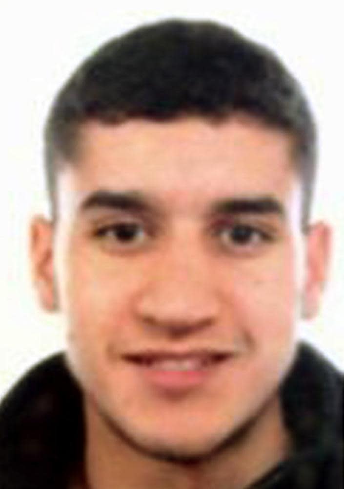  Younes Abouyaaqoub, one of the suspects of the Barcelona and Cambrils attacks. 