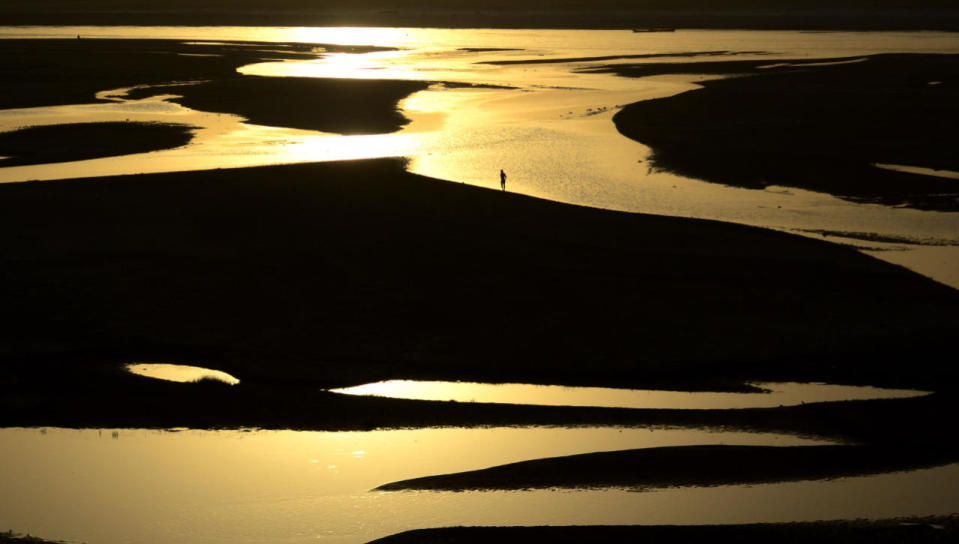 Ganges River on World Earth day 