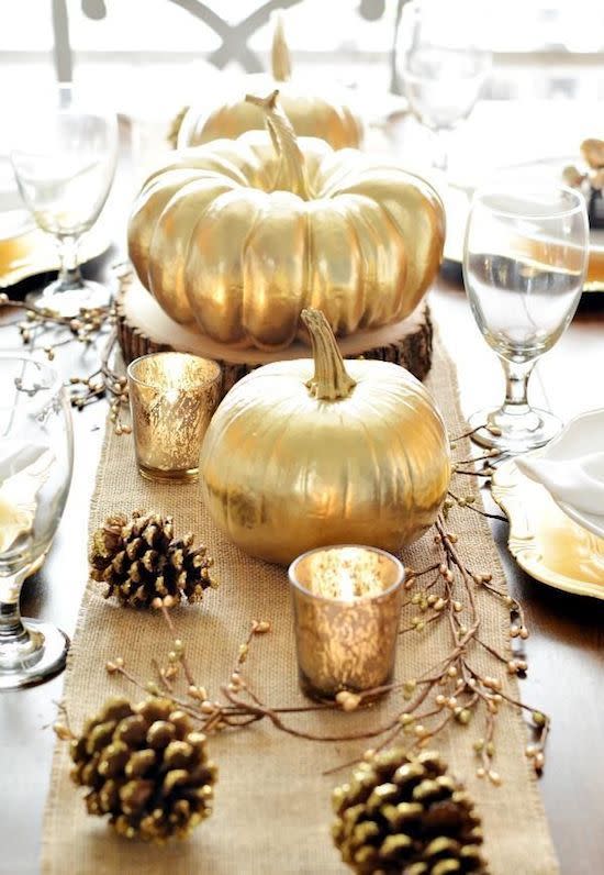 Gold Pumpkins