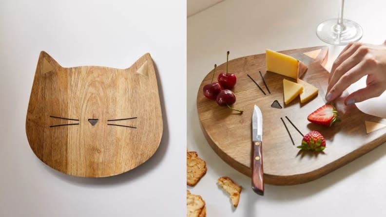 This serving board is sure to be a hit at your next gathering.