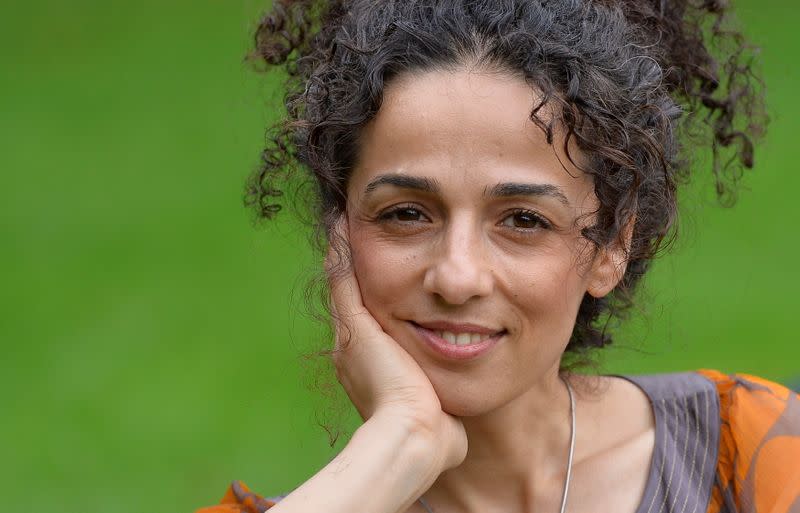 FILE PHOTO: Britain-based Iranian journalist Alinejad poses for a portrait in London