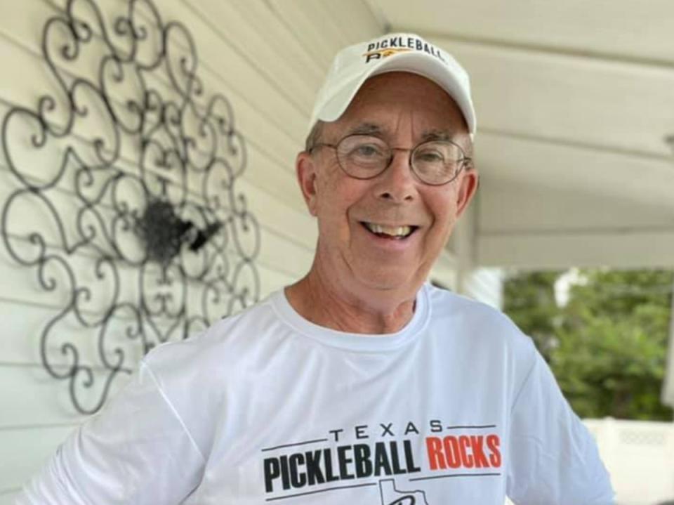 Rodney ‘Rocket’ Grubbs, 68, has been accused by business creditors of taking investments from them in the form of promissory notes and not paying them back (Facebook/Pickleball Rocks)