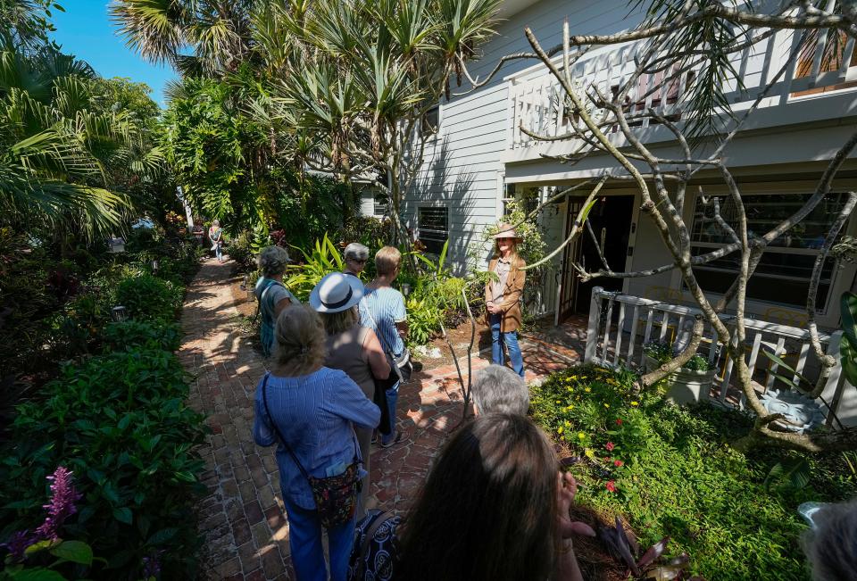 Caswell Home during the Charming Homes Tour in New Smyrna Beach, Thursday, March 21, 2024.