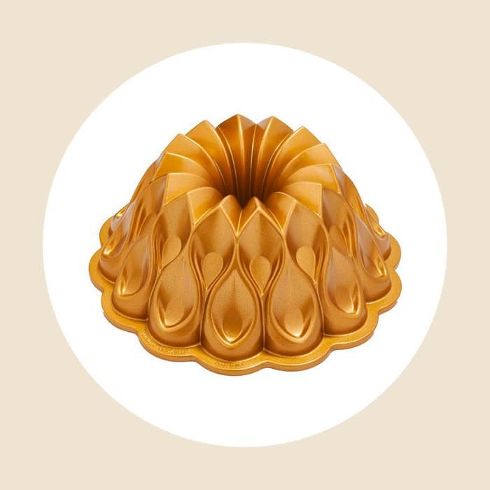 <a href="https://www.surlatable.com/nordic-ware-70th-anniversary-crown-bundt-pan/PRO-2748069.html" rel="nofollow noopener" target="_blank" data-ylk="slk:Bundt Pan;elm:context_link;itc:0;sec:content-canvas" class="link rapid-noclick-resp">Bundt Pan</a>