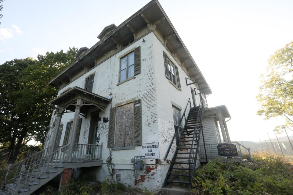 Pelton Manor, the mansion inside Wheaton Park in the City of Poughkeepsie on September 23, 2020.