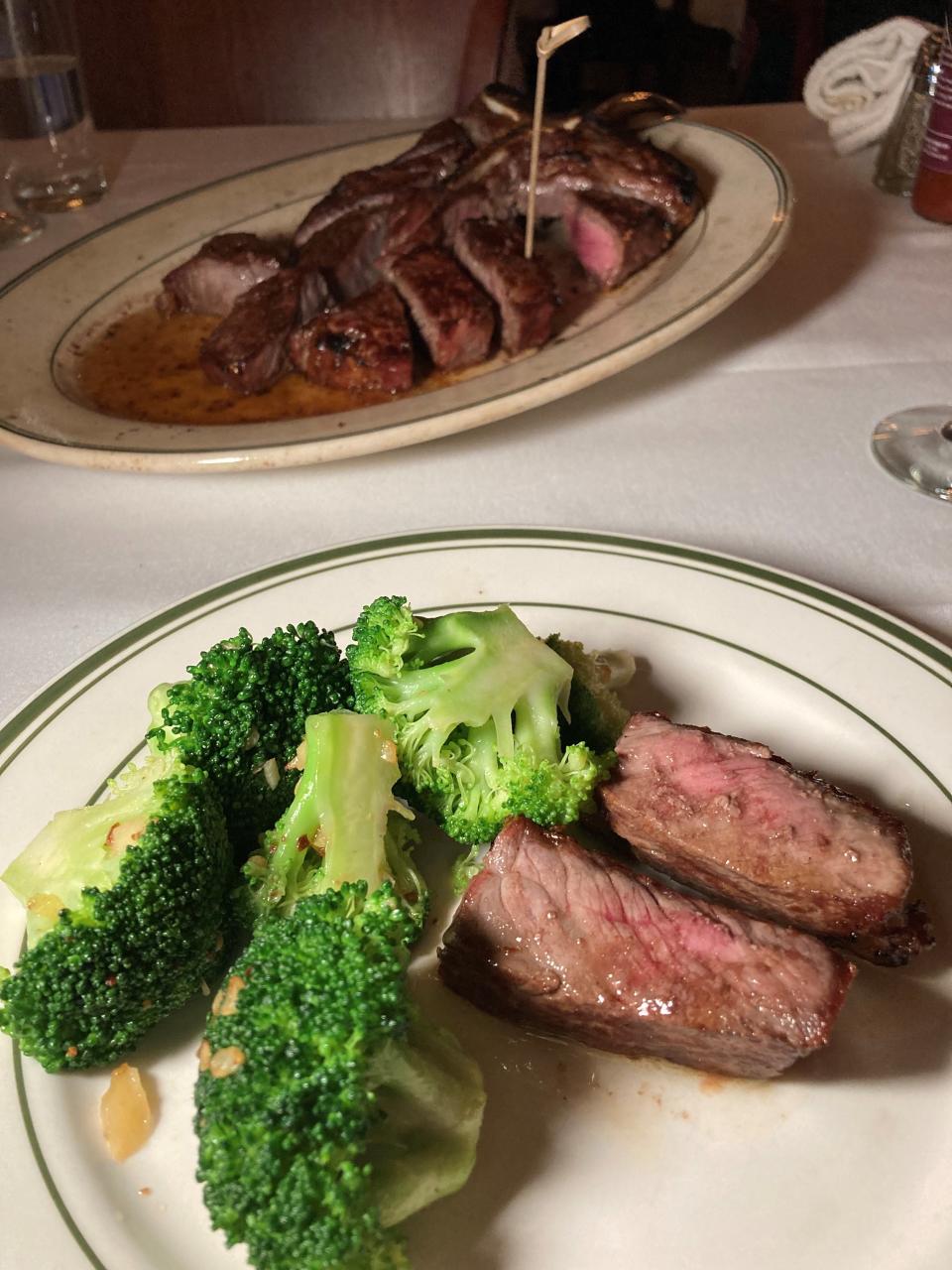 Porterhouse at Sea Flame in Scarsdale.  Photographed May 6, 2022.