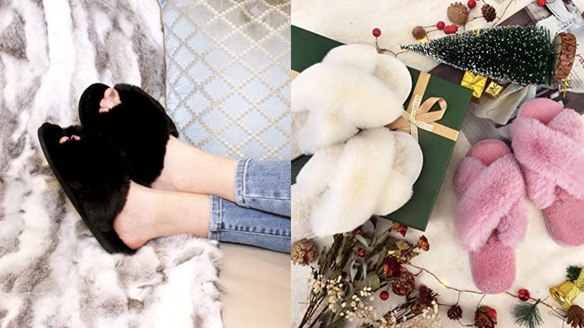Best affordable gifts that look expensive: Parlovable Cross Band Slippers