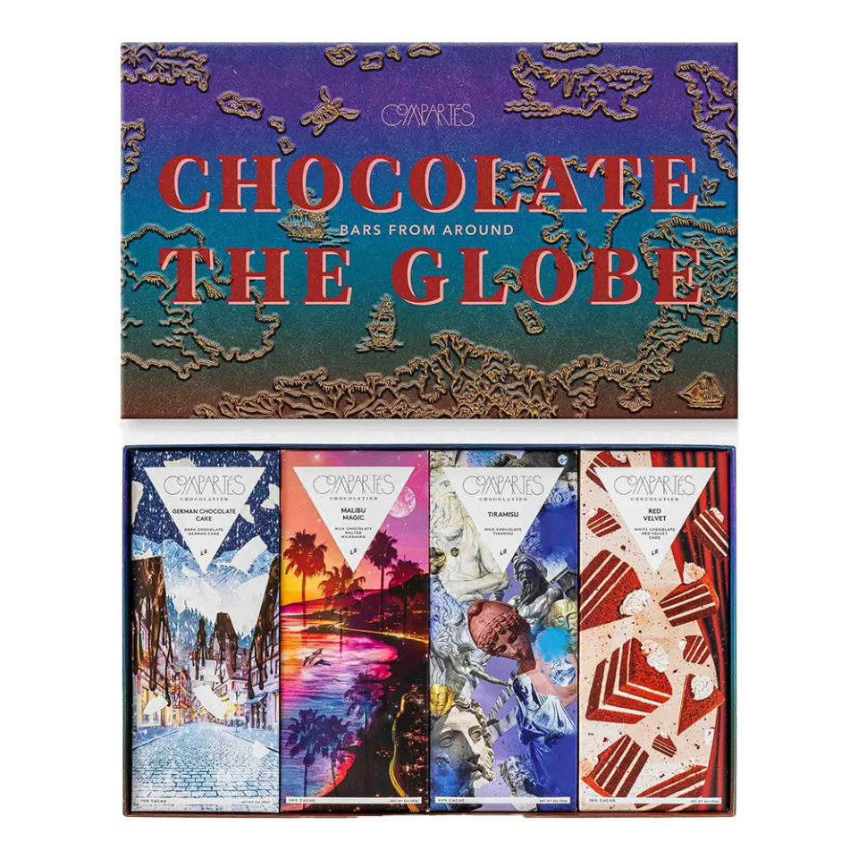 <p><a href="https://go.redirectingat.com?id=74968X1596630&url=https%3A%2F%2Fcompartes.com%2Fproducts%2Fchocolates-around-the-globe-chocolate-bar-gift-box&sref=https%3A%2F%2Fwww.bestproducts.com%2Flifestyle%2Fg42819281%2Fbest-easter-gifts-for-hosts%2F" rel="nofollow noopener" target="_blank" data-ylk="slk:Shop Now;elm:context_link;itc:0;sec:content-canvas" class="link ">Shop Now</a></p><p>Chocolate Bars Around The Globe Gift Box</p><p>compartes.com</p><p>$52.95</p>