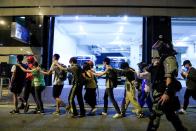 Clashes in Hong Kong