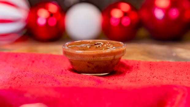 <p>Maple-bacon dipping sauce from Mint Julep Bar at Disneyland Park</p><p>Disney</p>