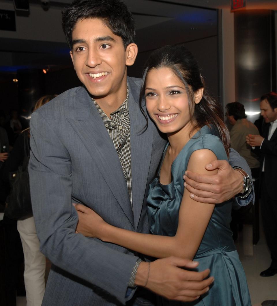 TBT: Dev Patel and Freida Pinto