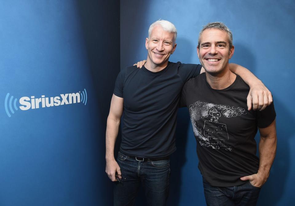 Anderson Cooper and Andy Cohen