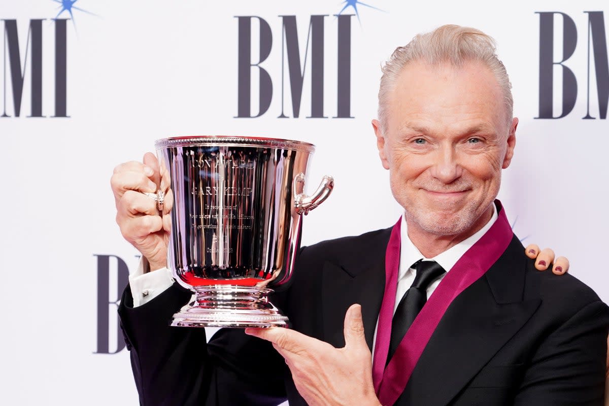 Gary Kemp after being presented with the BMI Icon Award at the BMI London Awards (Ian West/PA) (PA Wire)