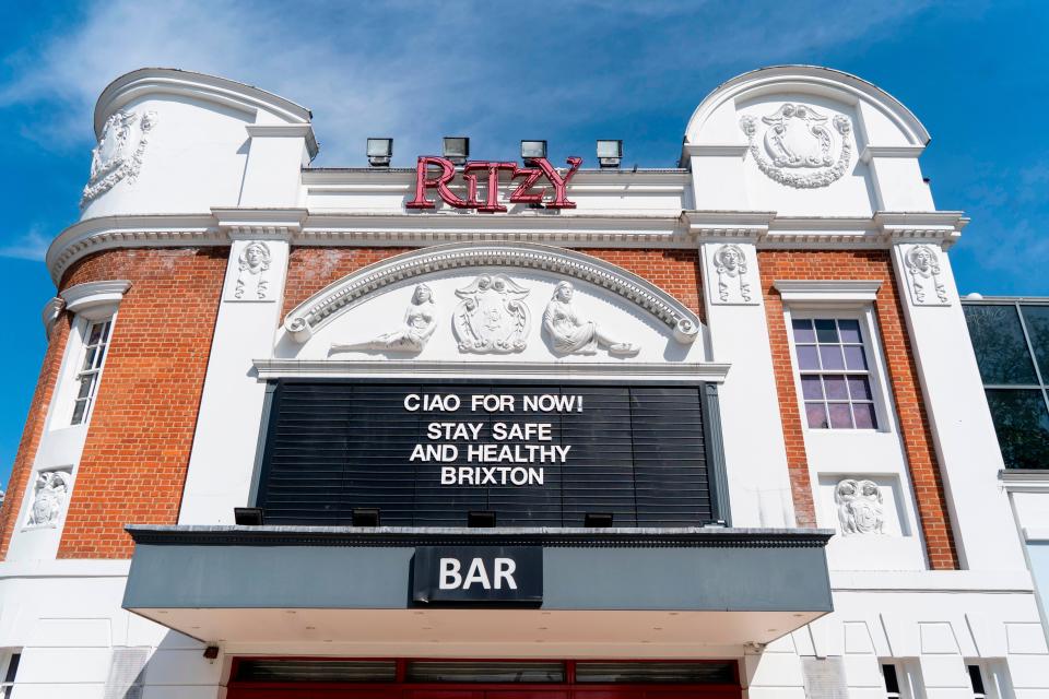 The Ritzy in Brixton, formerly the Electric Cinema, was once known for late-night showings of porn films and the latest Kung Fu moviesAFP via Getty Images