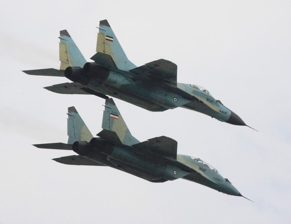 Iran MiG-29 fighter jets