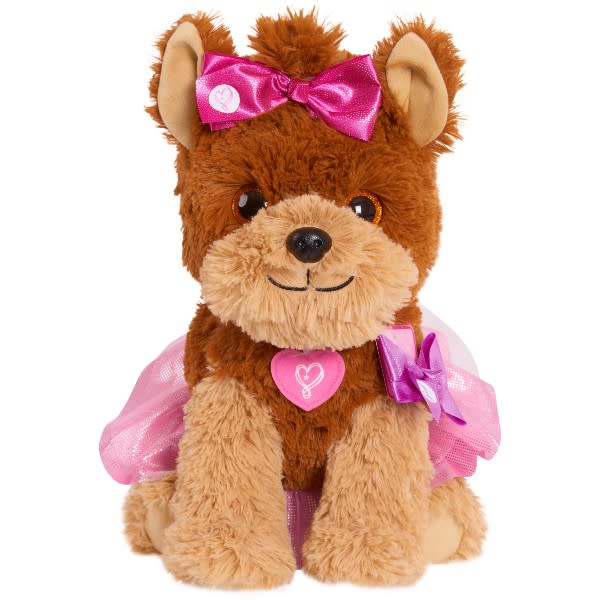 BowBow's satiny bows are removable and swappable—and she's only $10 (Photo: Walmart)