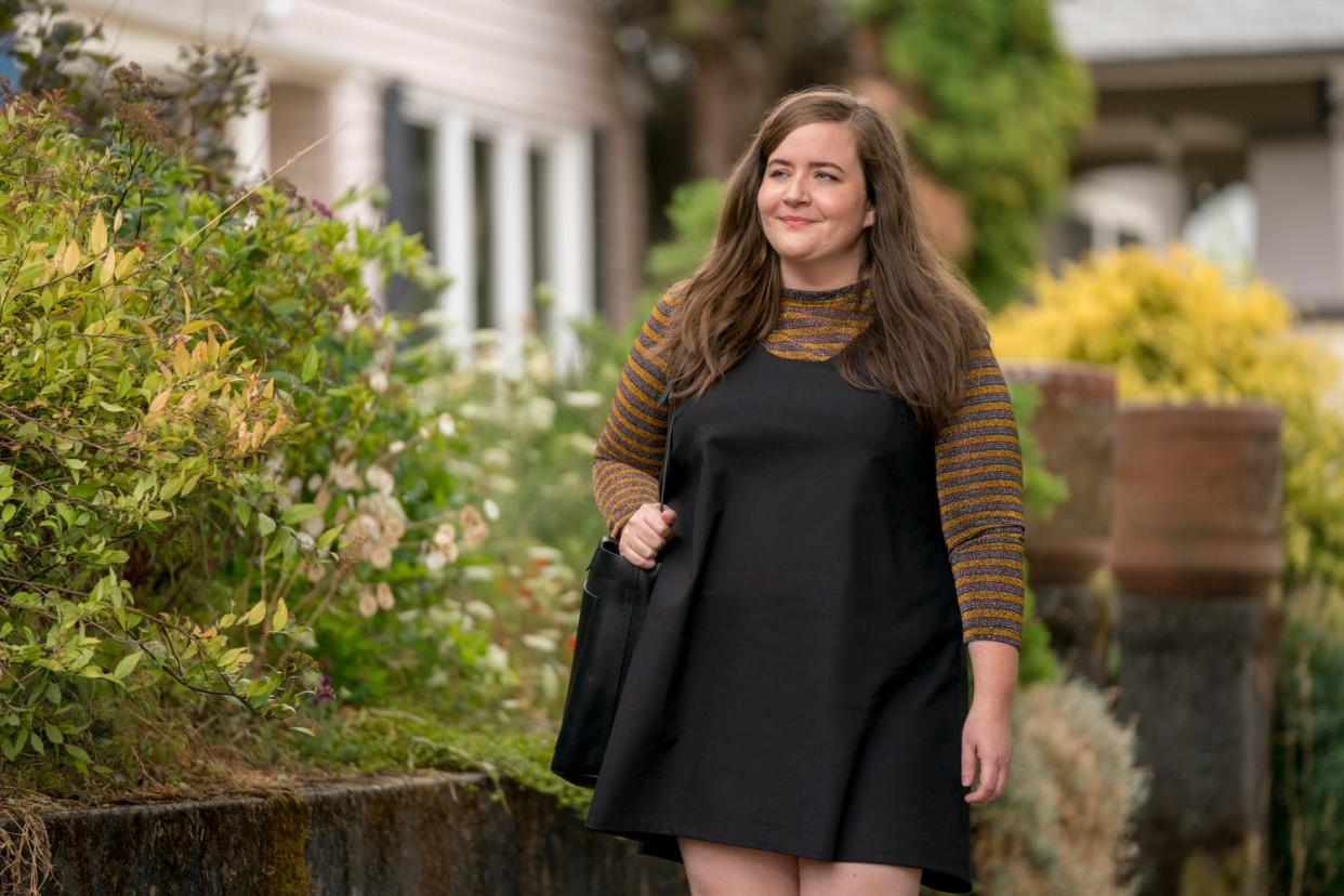 This image released by Hulu shows Aidy Bryant in a scene from the Hulu series, 