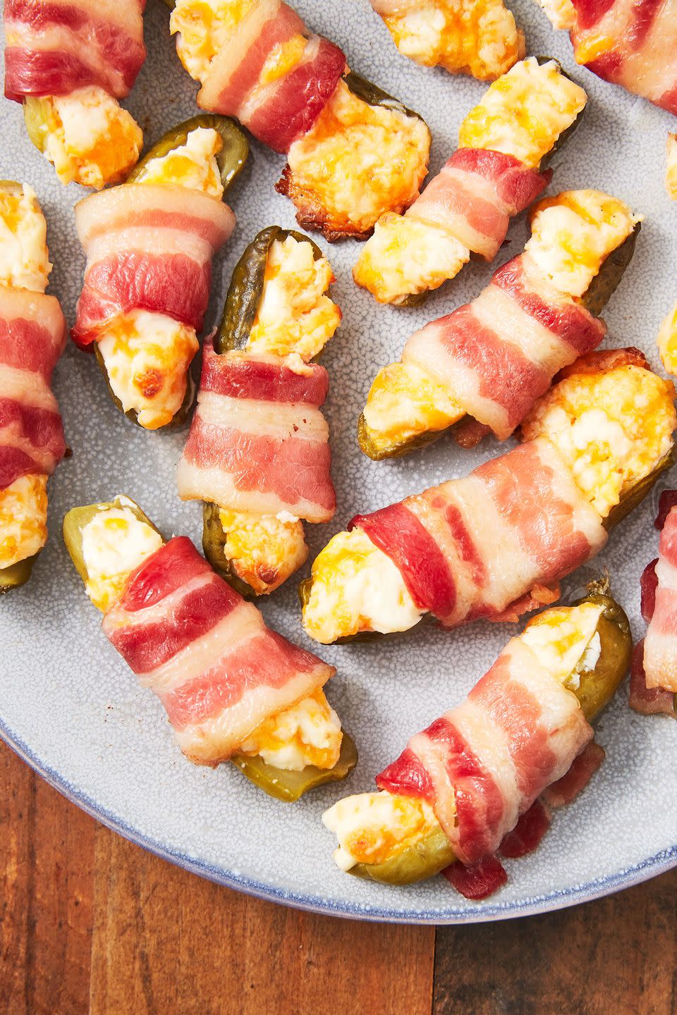 Air Fryer Bacon-Wrapped Pickles