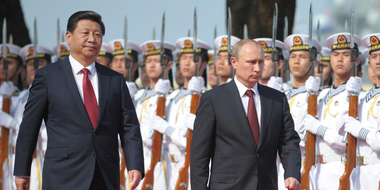 putin xi china russia