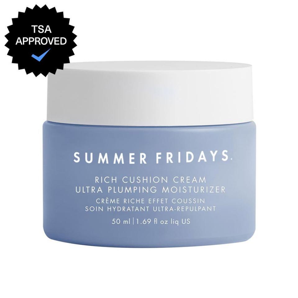 <p><a href="https://go.redirectingat.com?id=74968X1596630&url=https%3A%2F%2Fwww.sephora.com%2Fproduct%2Frich-cushion-cream-ultra-plumping-moisturizer-P506690&sref=https%3A%2F%2F" rel="nofollow noopener" target="_blank" data-ylk="slk:Shop Now;elm:context_link;itc:0;sec:content-canvas" class="link ">Shop Now</a></p><p>Rich Cushion Cream</p><p>$52.00</p>