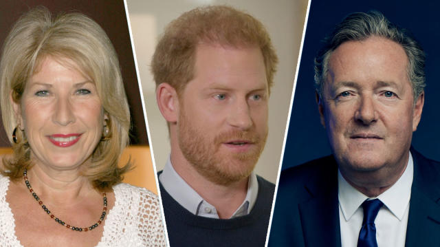 Prince Harry: His supporters and detractors include Jennie Bond and Piers Morgan - but on which side? (Getty/ITV/TalkTV)