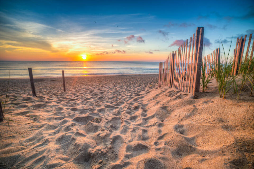 North Carolina, the Outer Banks. Explore historic lighthouses.