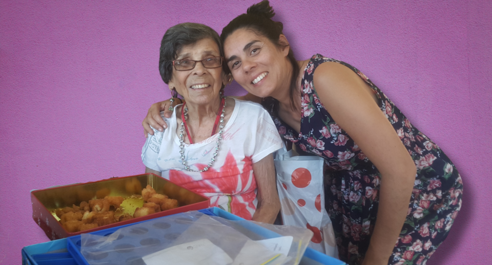 Maxine Shea and grandmother