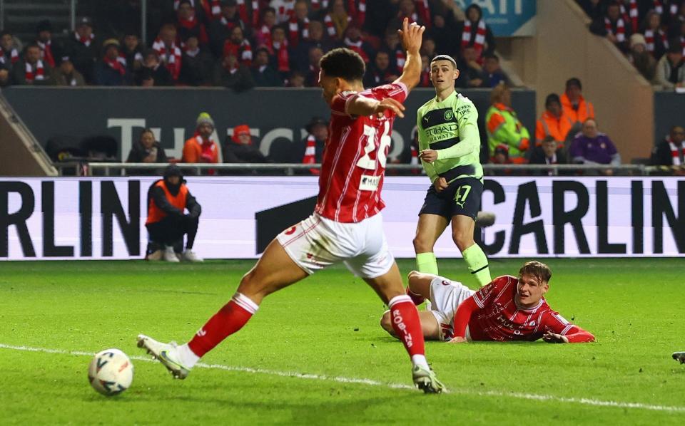 Foden goal - Paul Childs/Reuters