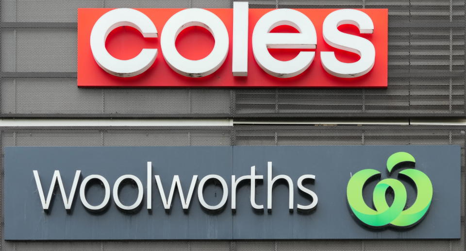 Coles and Woolworths