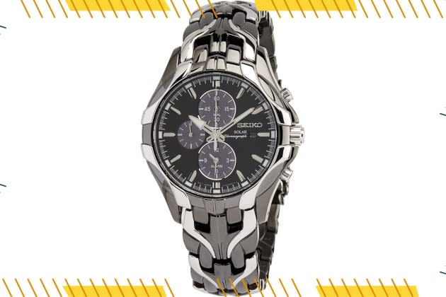 This Stunning Seiko Solar-Powered Watch Is Over 50% Off Today