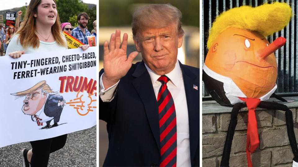 Scotland’s fabulous reactions to President Trump’s visit.