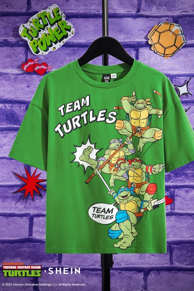 T-shirts Queens Nickelodeon Teenage Mutant Ninja Turtles - Turtle