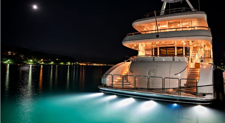 Luxury yacht