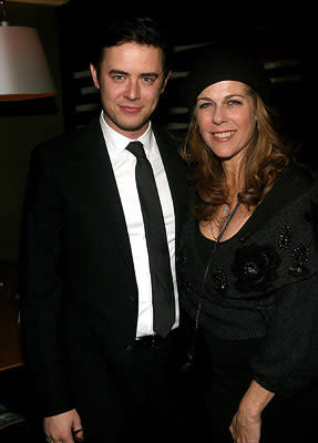 Colin Hanks and Rita Wilson at the Los Angeles Premiere of Screen Gems' Untraceable