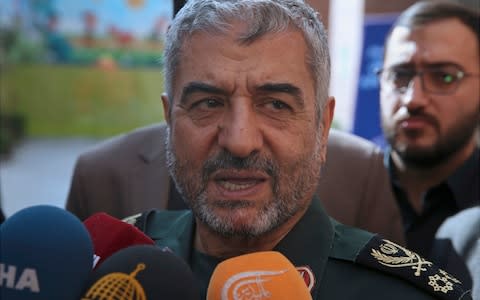 Gen Mohammad Ali Jafari  - Credit: AP