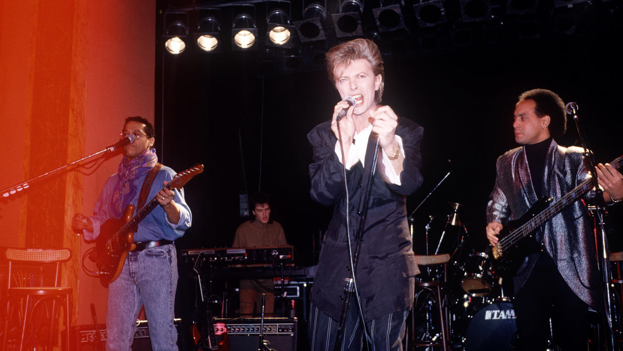 David BowieDavid Bowie Launches his Glass Spider World Tour, London, Britain - Jul 1987.