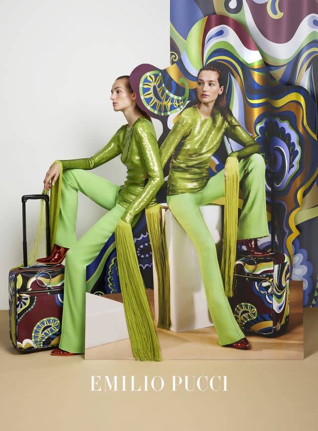 Emilio Pucci unveils Fall 17-18 'double take' ad campaign