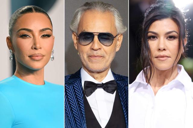 Andrea Bocelli Comments on Kim and Kourtney Kardashian Feud Over 'Copying'  Claims