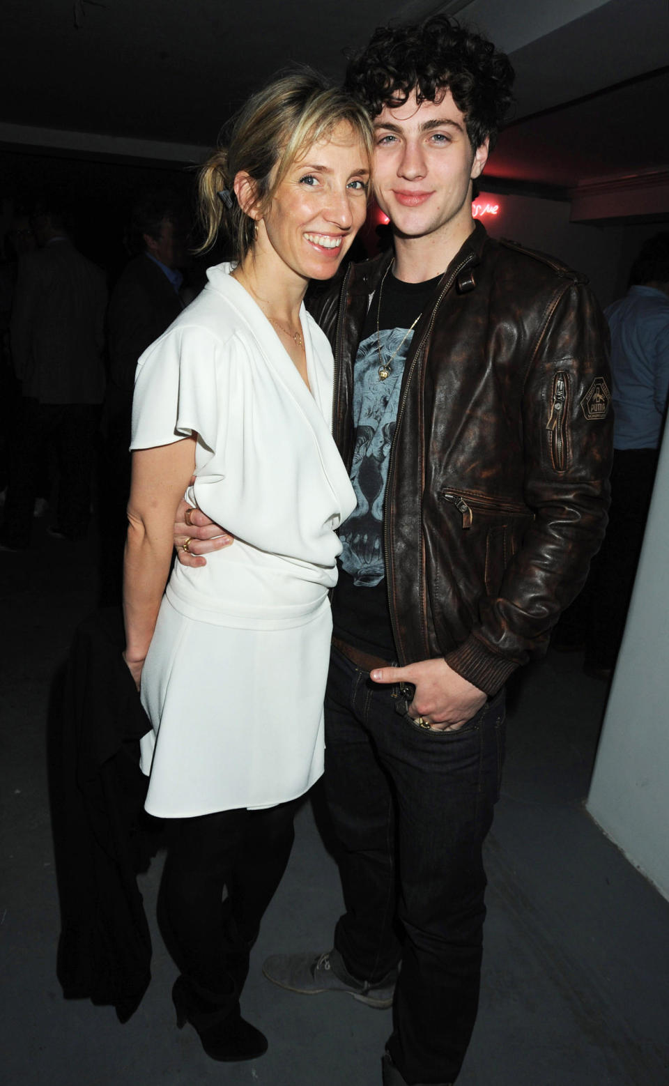 Sam Taylor-Johnson and Aaron Johnson in 2009 (Dave M. Benett / Getty Images)