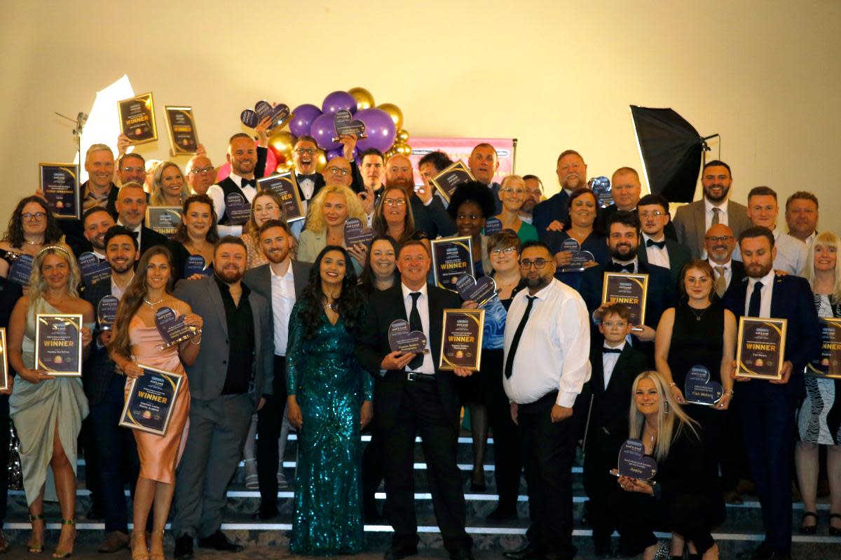 The winners were celebrated on the night <i>(Image: Local&Loved Awards)</i>