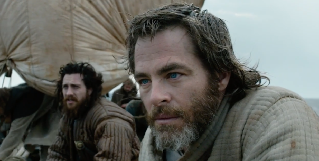 Chris Pine as the Outlaw King (Netflix)