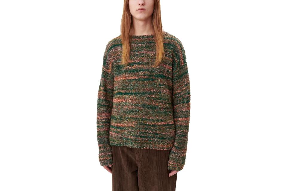 Our Legacy smudge fair isle sweater