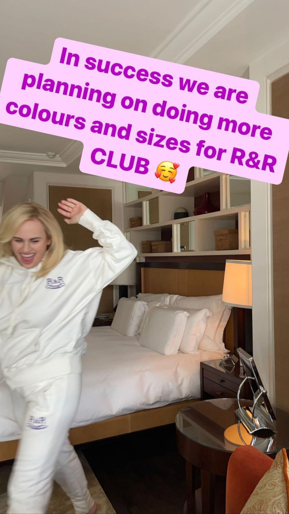 Rebel Wilson Reveals Plans to Extend Size Range on Her Popular Clothing Capsule After Demand from Fans